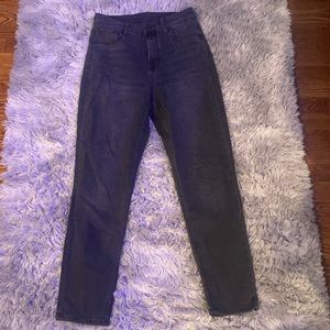 American Eagle high rise stretch mom jeans